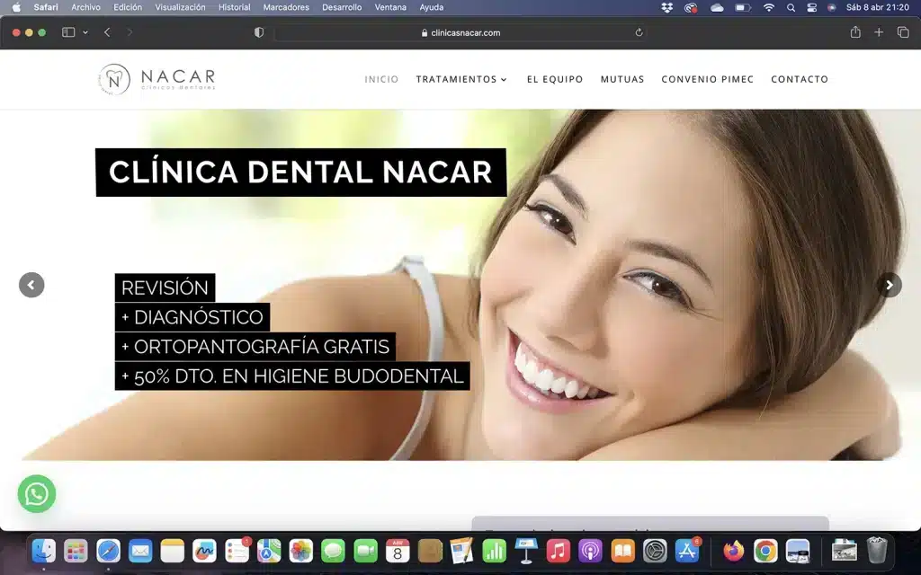 Home Clínica Dental Nacar